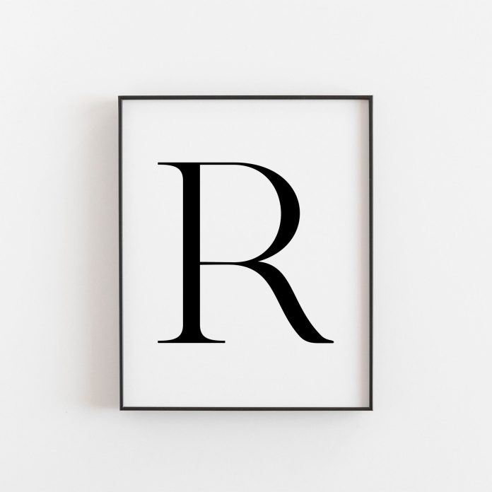 R